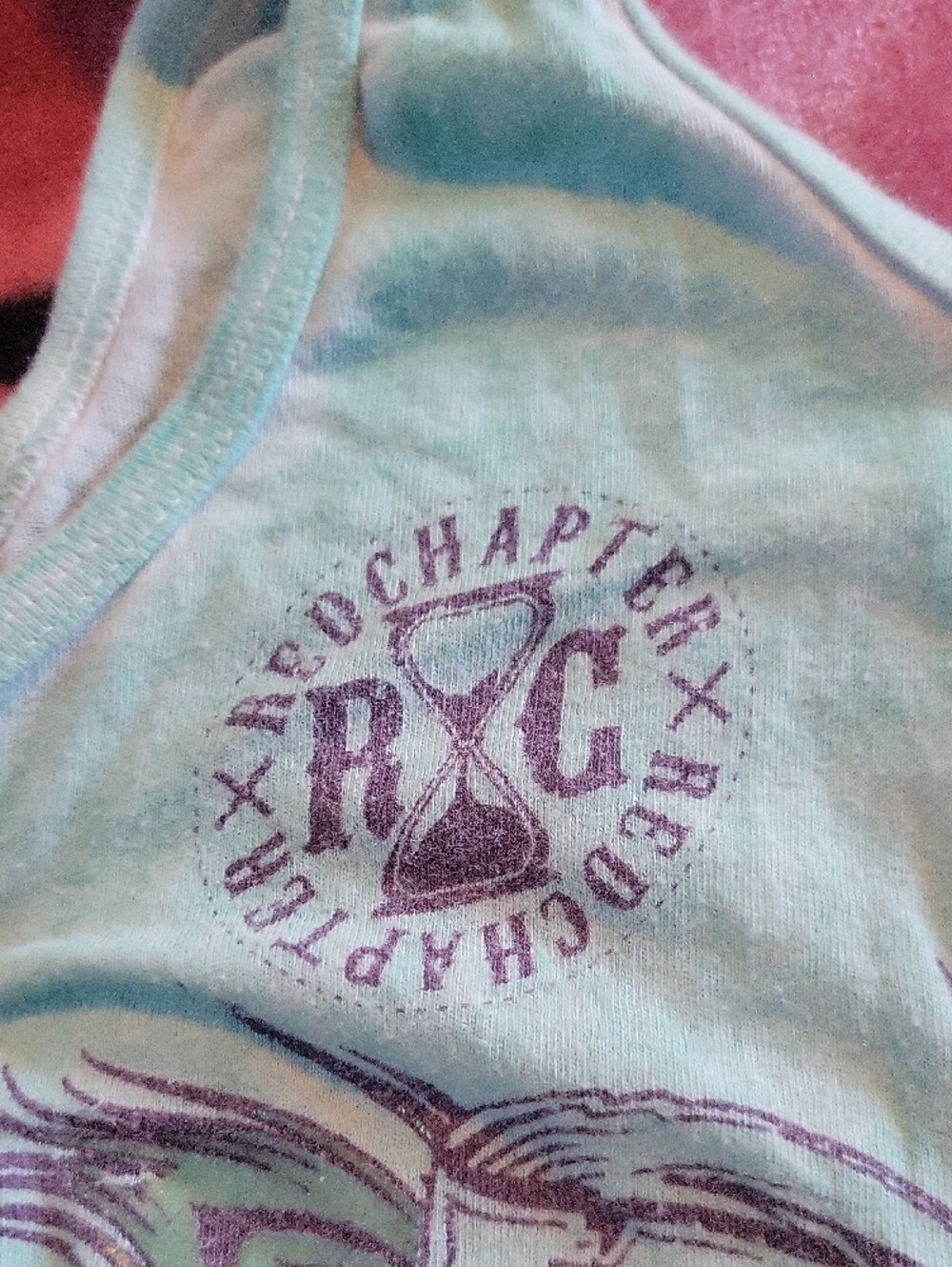 Y2k Tanktop With Reflective Writing - Picture 3 of 7